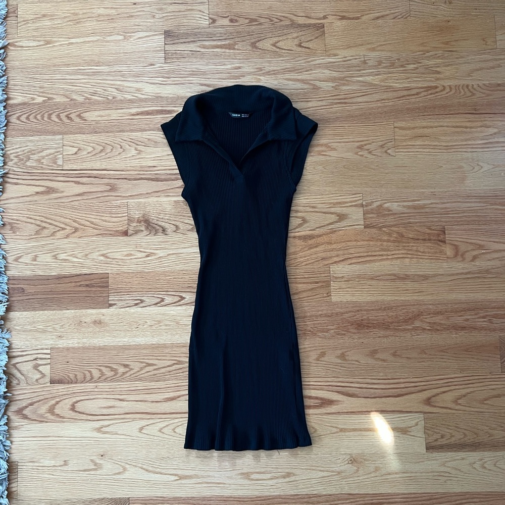 Shein rib knit bodycon dress